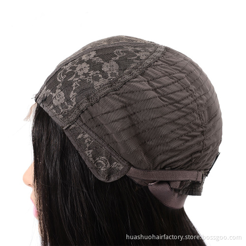 Bleached Knots Pre Pluck 100% Malaysian Remy Virgin Human Hair U Part 2*6 Bob Lace Front Wig